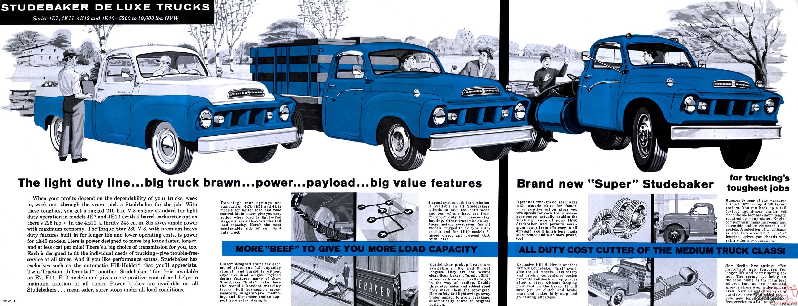1959 Studebaker Trucks Brochure Page 7